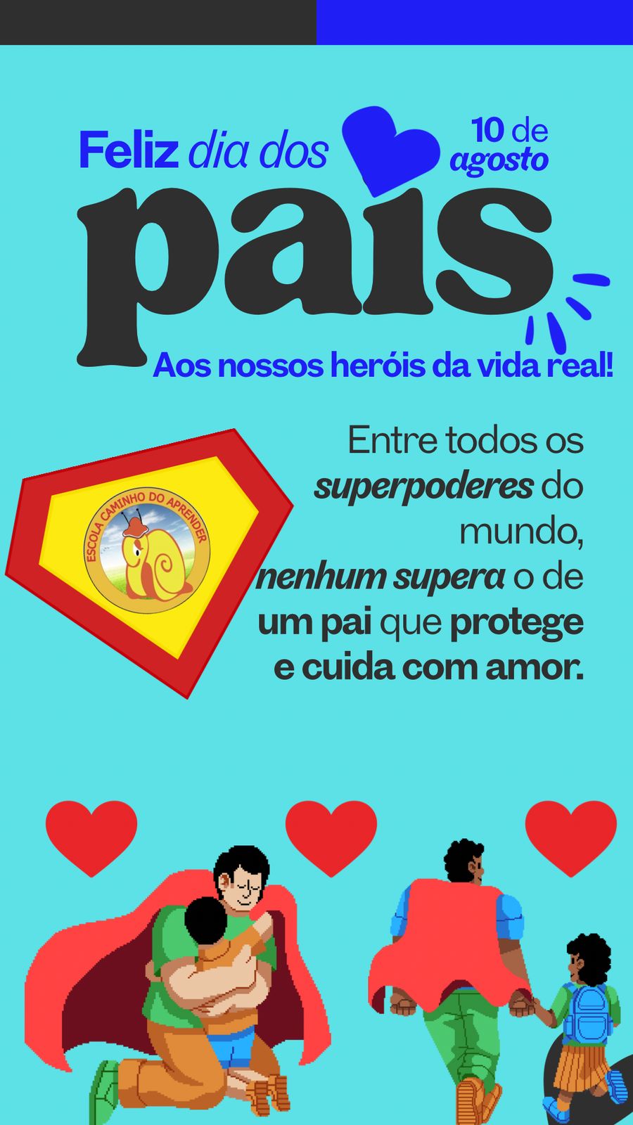 Feliz dia dos pais 